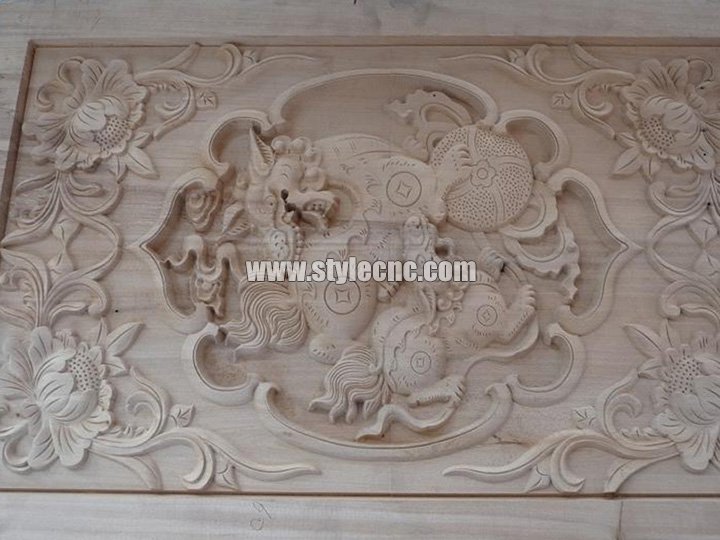 工業 5x10 適用于木工項目的雙自動換刀數控雕刻機