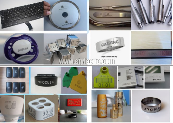 激光打標機樣品