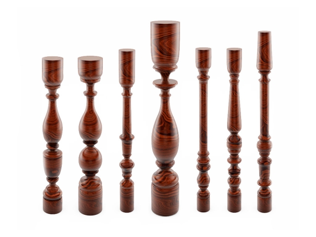 數控木工車床加工樓梯立柱項目 數控木工車床加工樓梯立柱項目