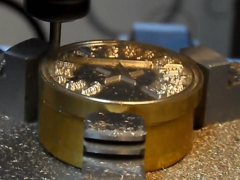 銅模制造用自動金屬數控銑床