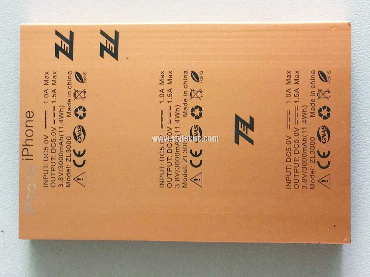 電池項目光纖激光打標機