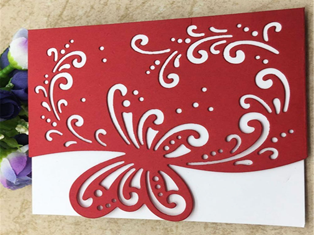 3D動態 CO2 賀卡切割項目激光機