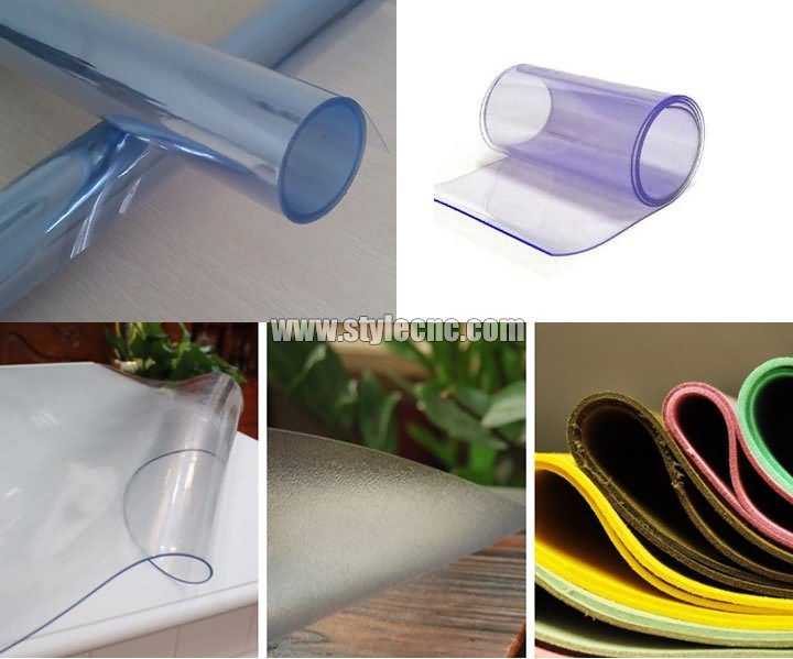 平板數字振動刀切割機，用于 PVC 塑料切割項目