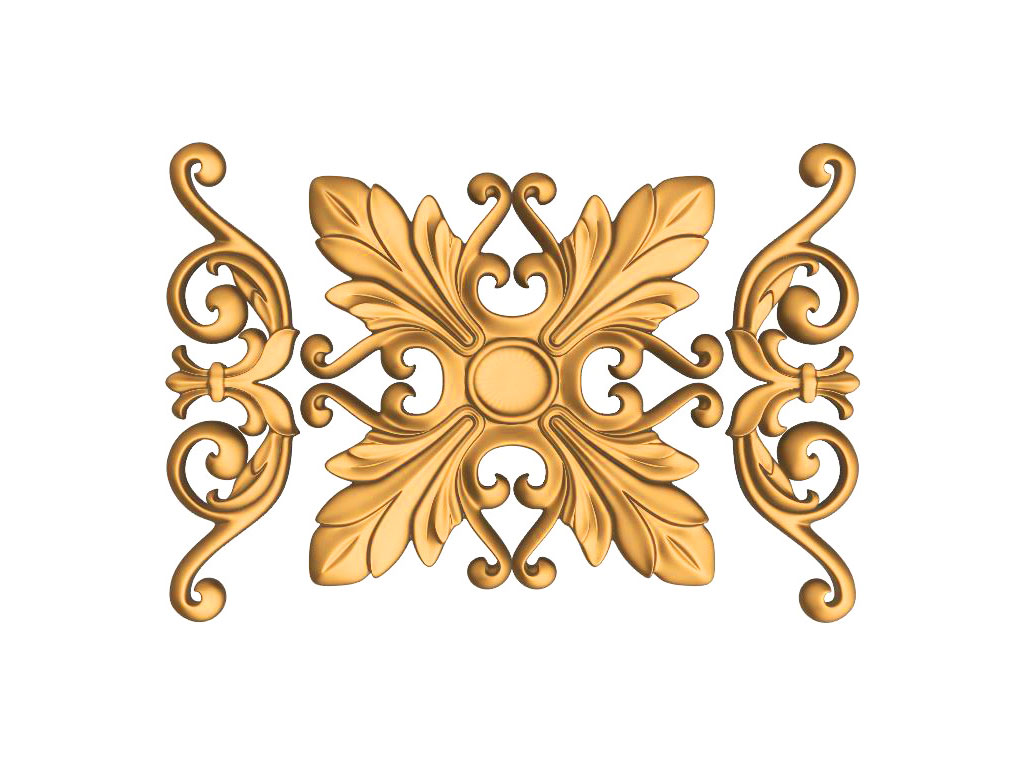 免費(fèi)3D裝飾花 STL 數(shù)控雕刻機(jī)文件