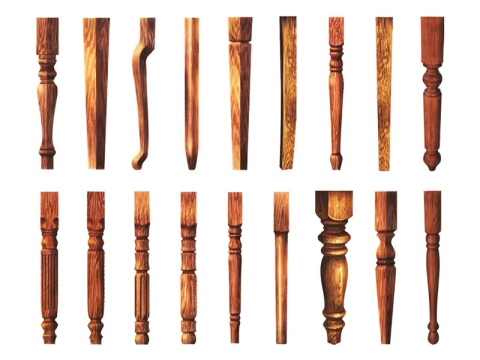 如何用木工車床制作木制家具腿？