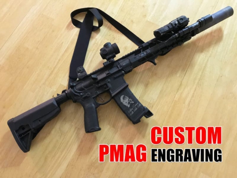 如何使用激光點畫機為槍支定制PMAG? 如何使用激光點畫機為槍支定制PMAG?