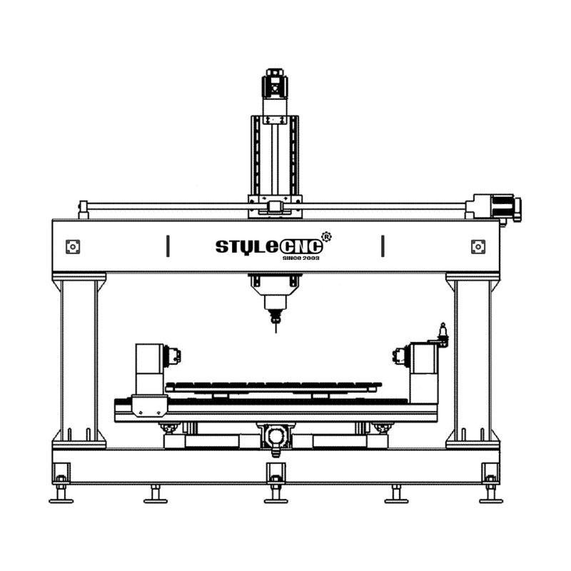 四軸數控雕刻機