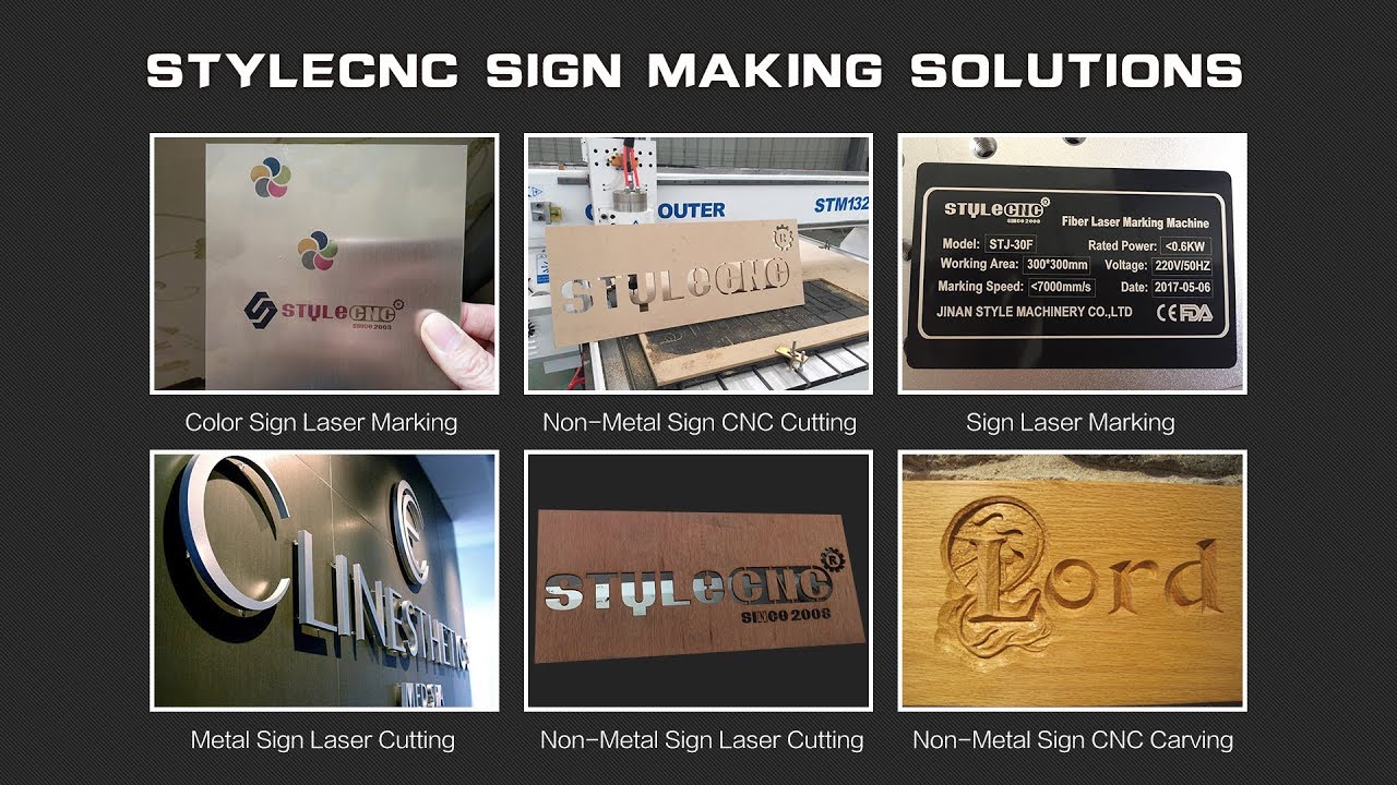 如何使用數控機器制作定制標牌