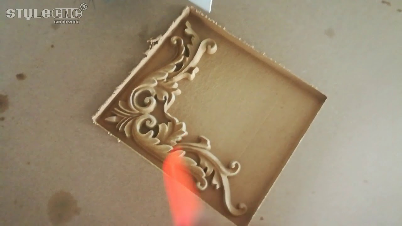 4x8數控木工雕刻機3D使用真空吸盤進行浮雕