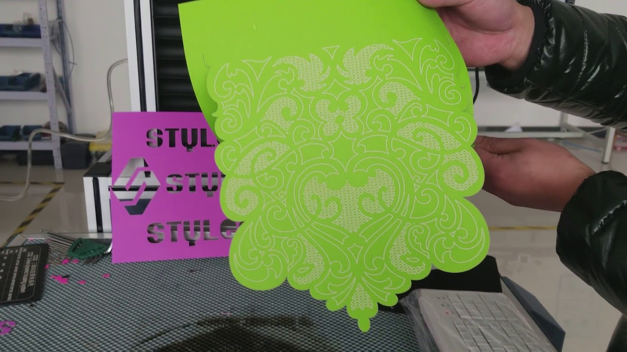 3D動態 CO2 賀卡激光打標機